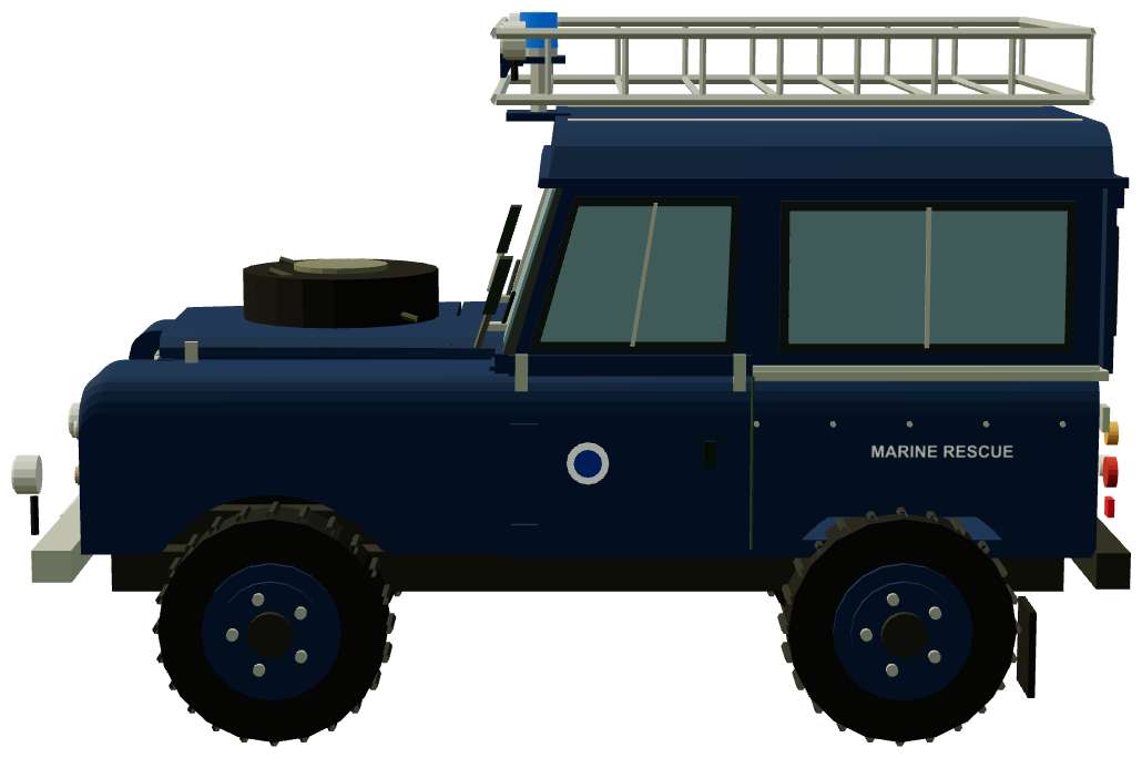 HM Coastguard Fleetwood Series III 88 — side render