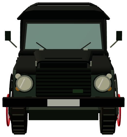 Kahn Flying Huntsman 110 6×6 — front render