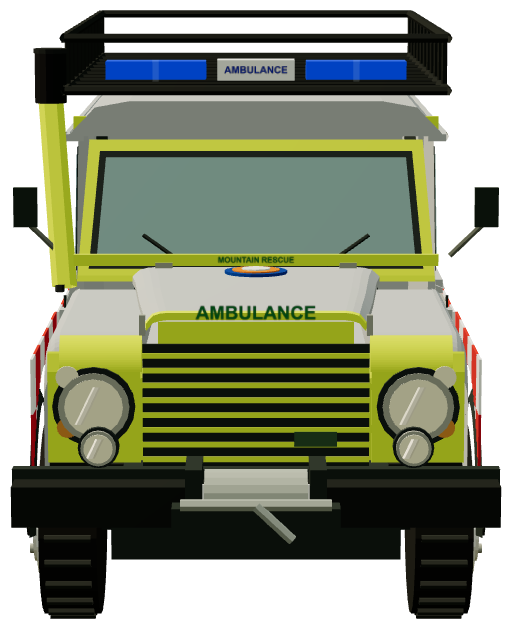 Langdale and Ambleside MRT Defender — front render
