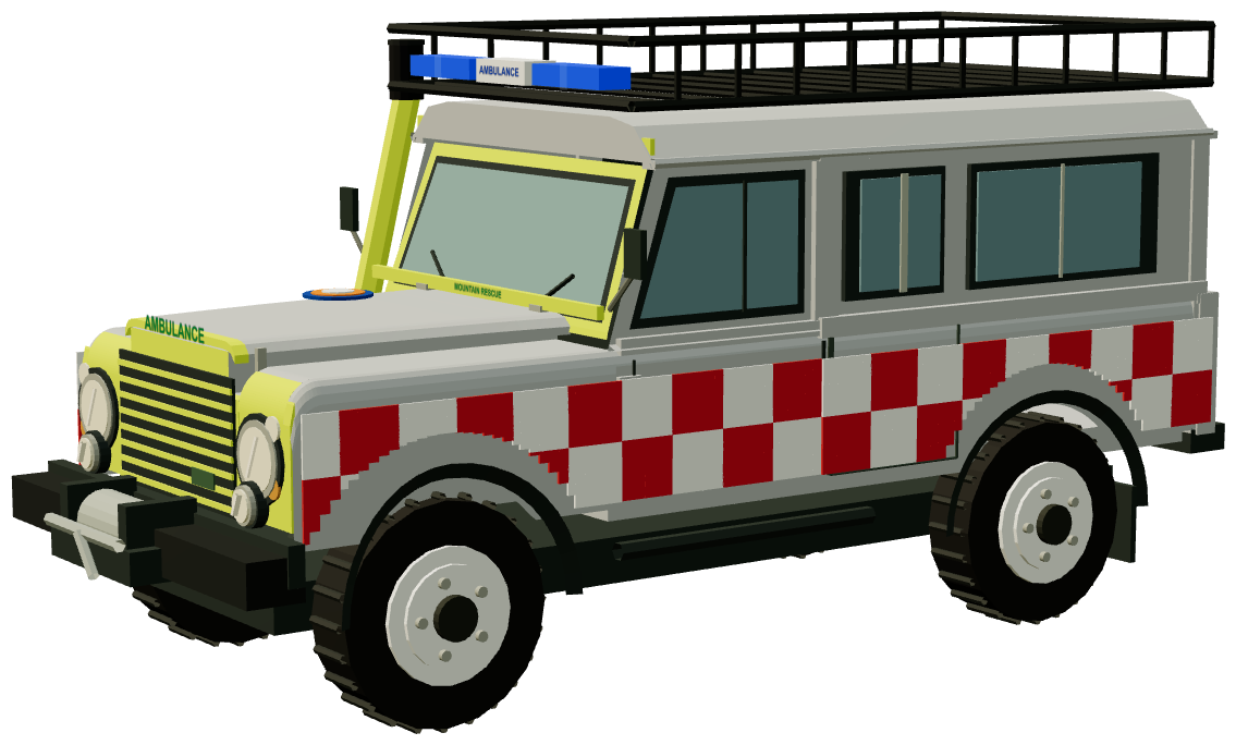 Langdale and Ambleside MRT Defender — three-quarter render