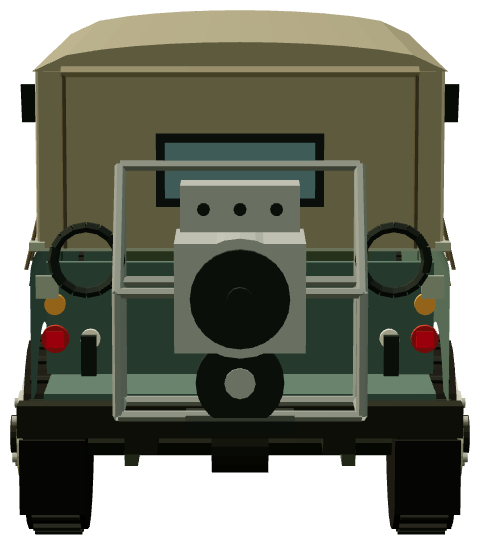 Lincoln L.R. 150 Welding Land Rover — rear render