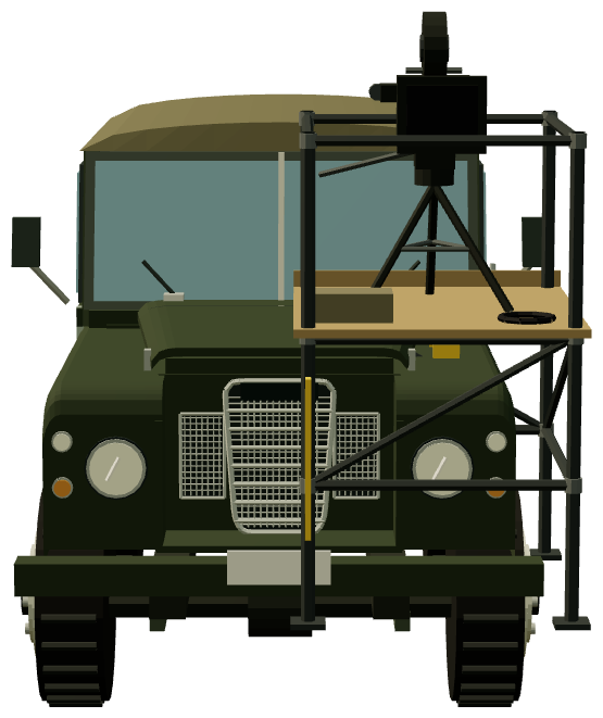 The Living Daylights Army Series III — front render