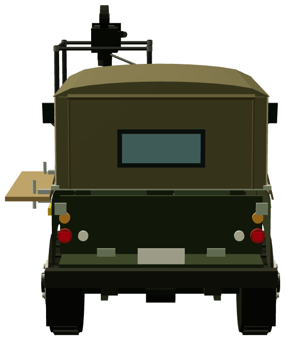 The Living Daylights Army Series III — rear render