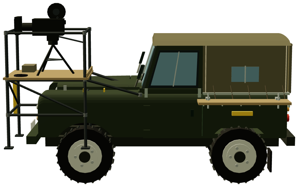 The Living Daylights Army Series III — side render