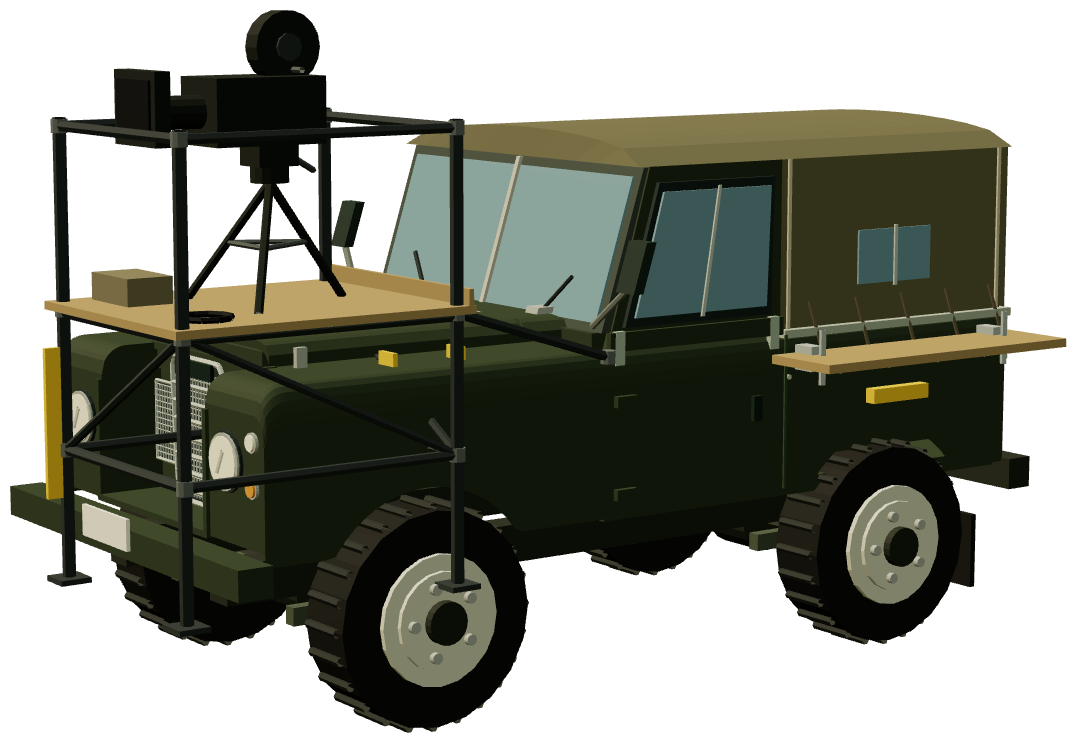 The Living Daylights Army Series III — three-quarter render