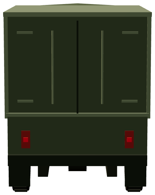 Land Rover Llama — rear render