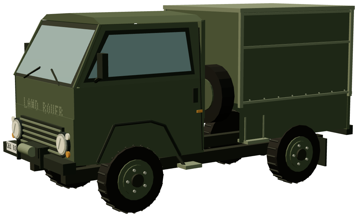 Land Rover Llama — three-quarter render