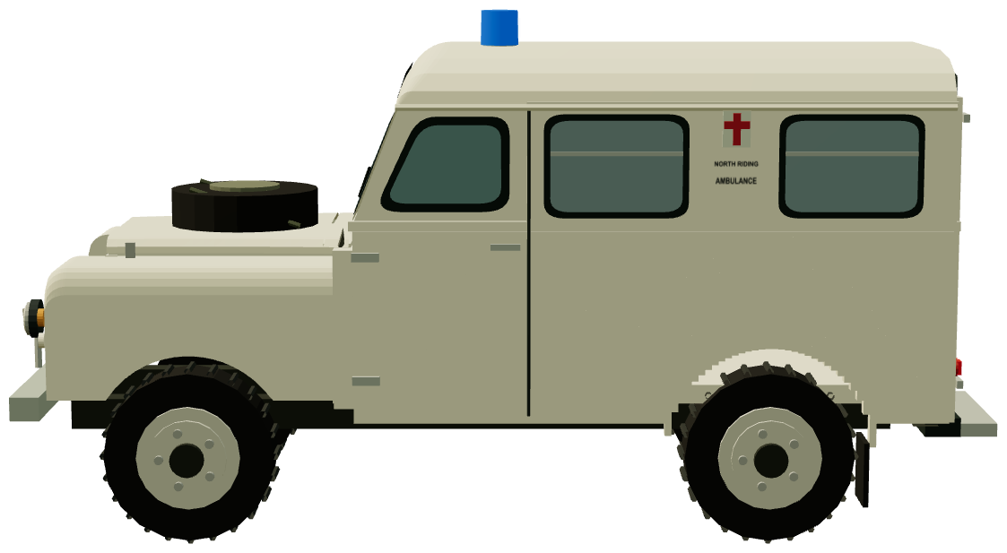 Lomas 109 Ambulance — side render