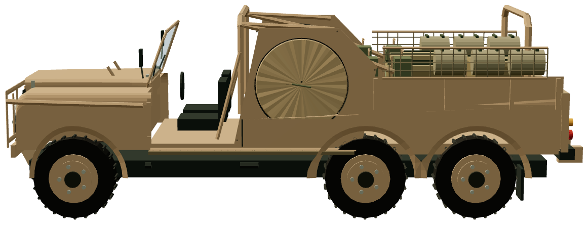 LRPV 6×6 — side render