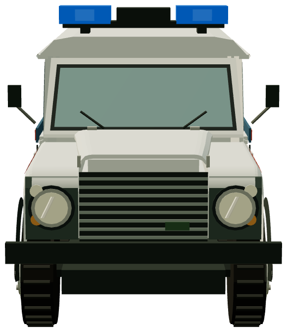 Mersey Tunnels Police 90 — front render