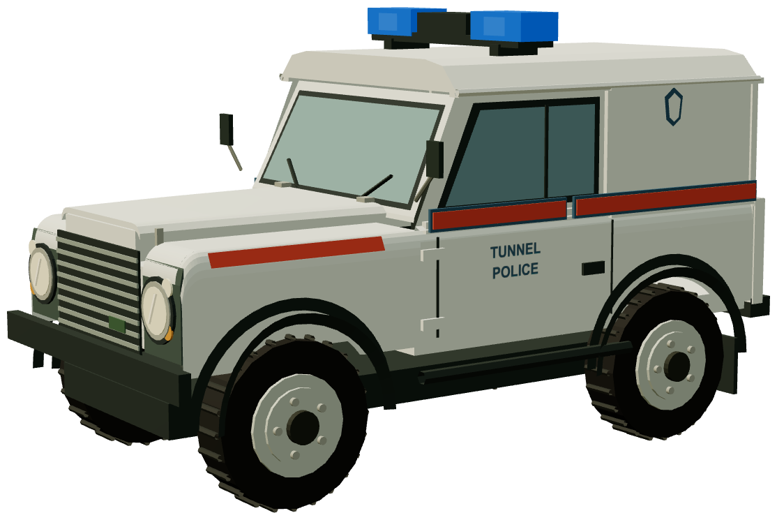 Mersey Tunnels Police 90 — three-quarter render