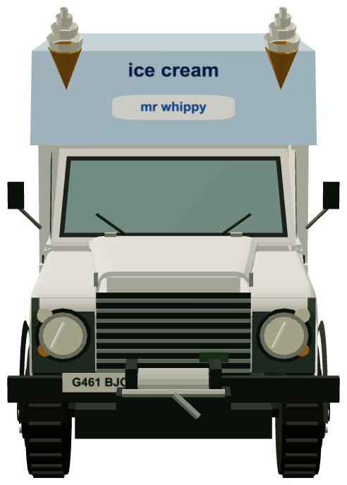 Mr Whippy Defender G461 BJO — front render
