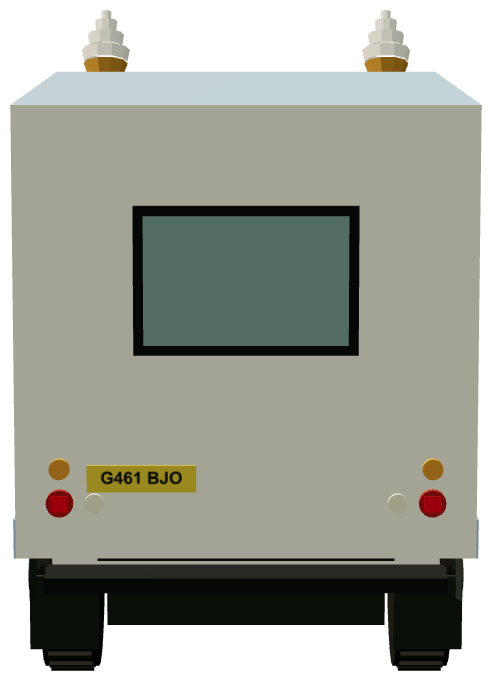 Mr Whippy Defender G461 BJO — rear render