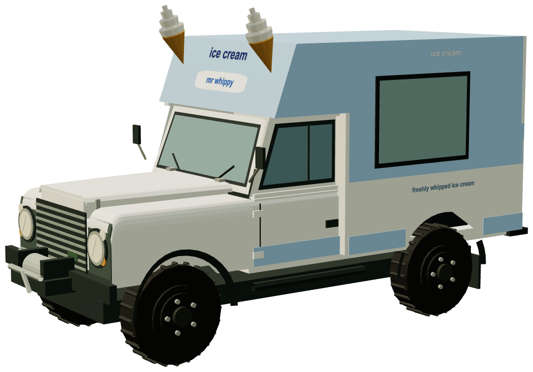 Mr Whippy Defender G461 BJO — three-quarter render