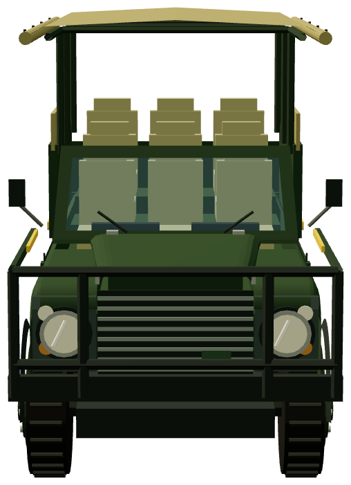 Nkambeni Safari Defender — front render