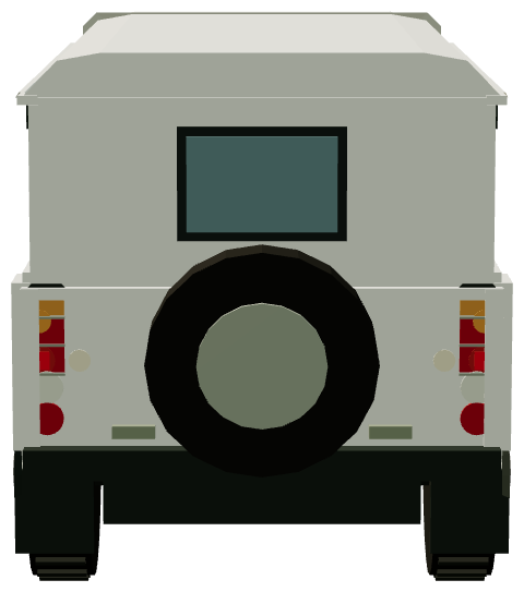 Norfolk Police Santana PS-10 — rear render