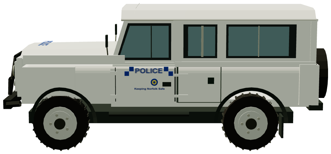 Norfolk Police Santana PS-10 — side render