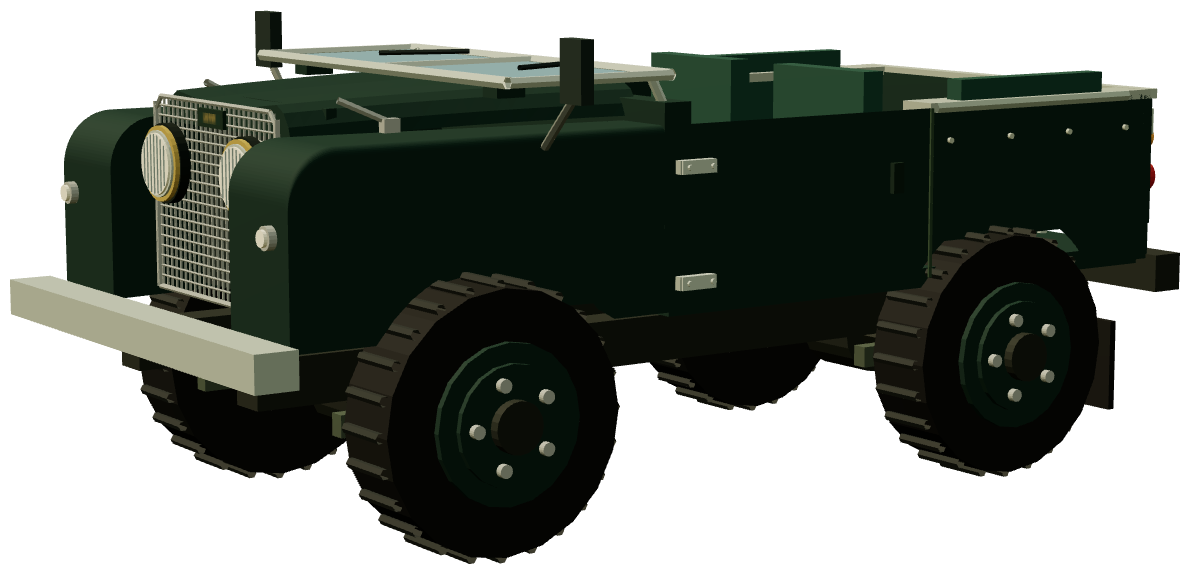Old girl — three-quarter render