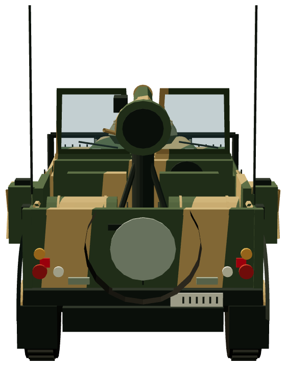 Otokar Gun Buggy — rear render