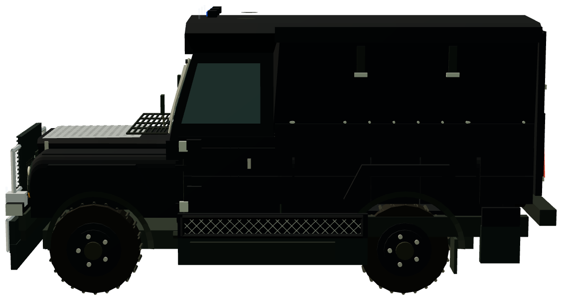 OVIK Armoured Defender Demonstrator — side render