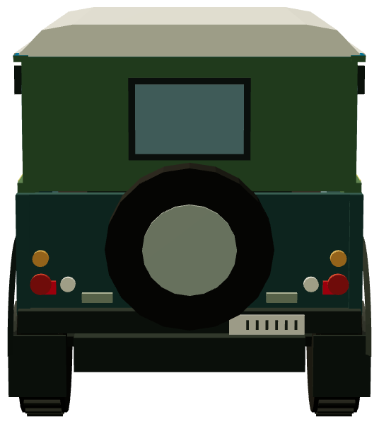 Paul Smith Defender — rear render