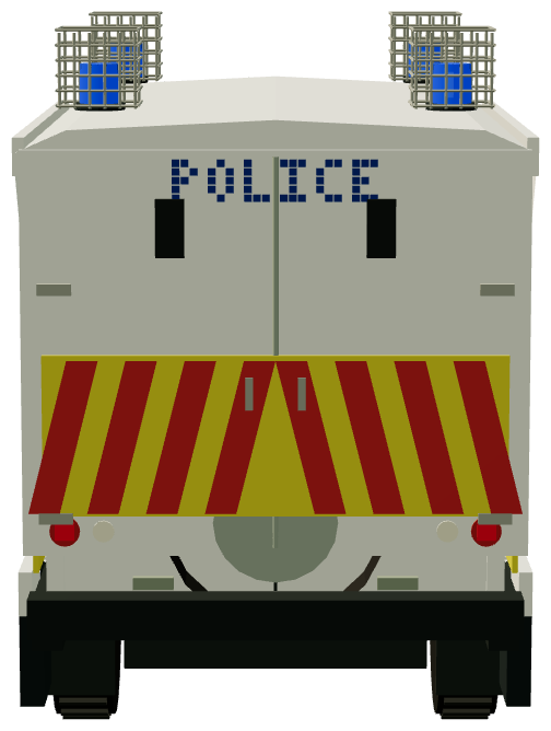 Penman Armoured Land Rover Mk.4 — rear render