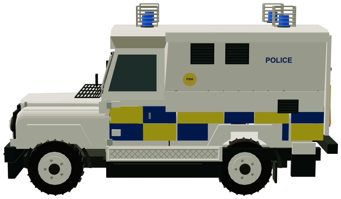Penman Armoured Land Rover Mk.4 — side render