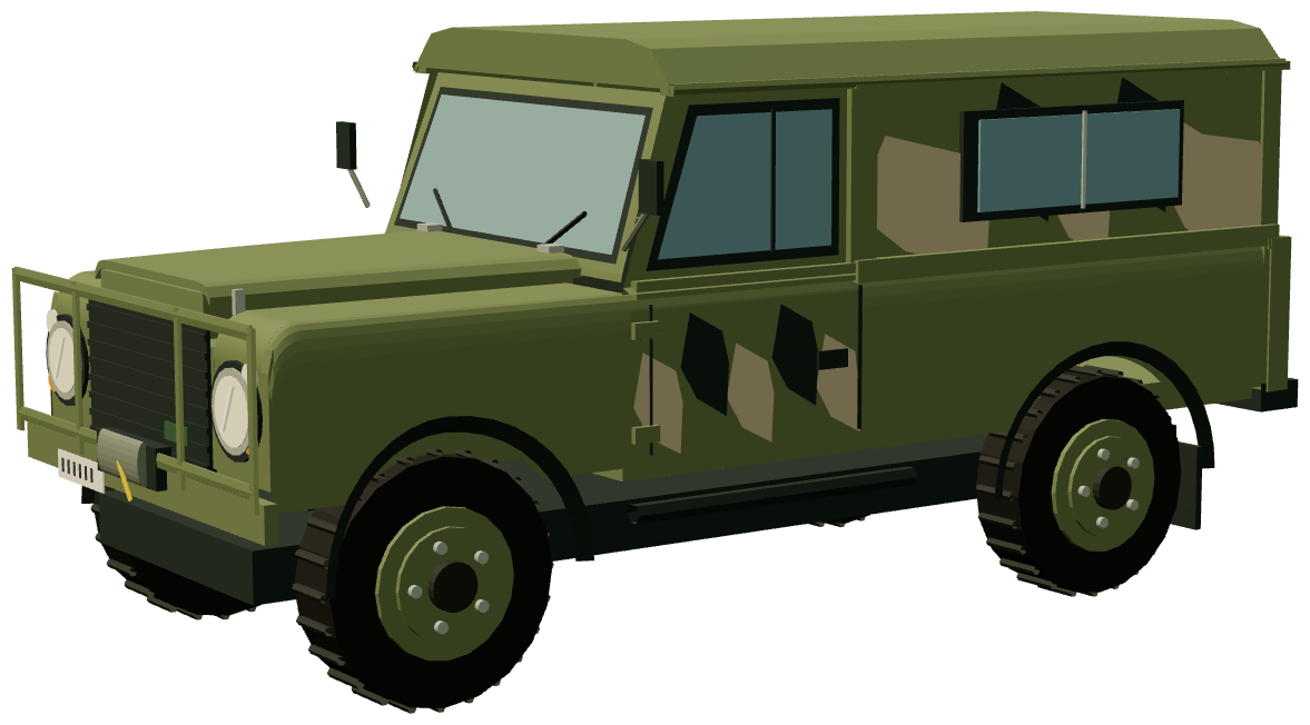 Perentie 4×4 Hard Top — three-quarter render
