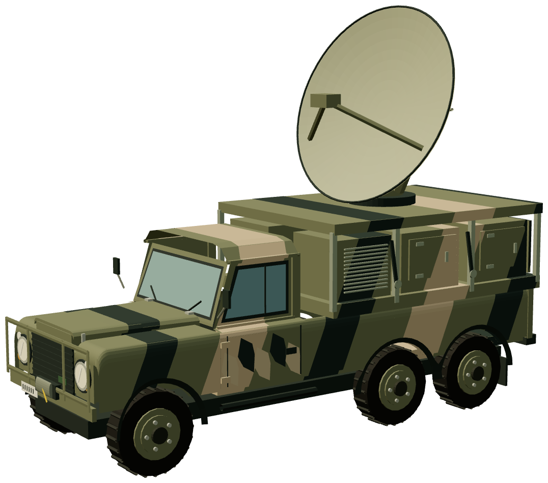 Perentie 6×6 Parakeet — three-quarter render
