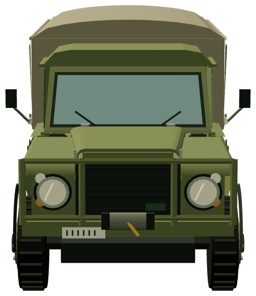 Perentie 6×6 Canvas — front render