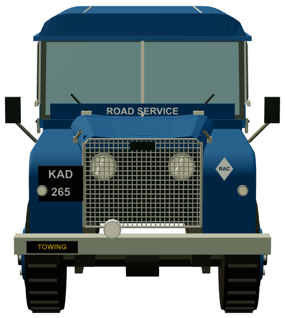 RAC Road Service Series I 80 Hard Top — front render