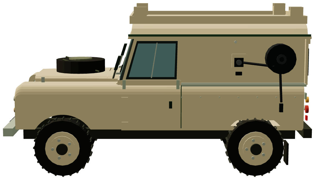 RAF Series III Helicopter Servicing Platform — side render