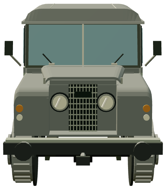 Rail Rover Series II 88 — front render
