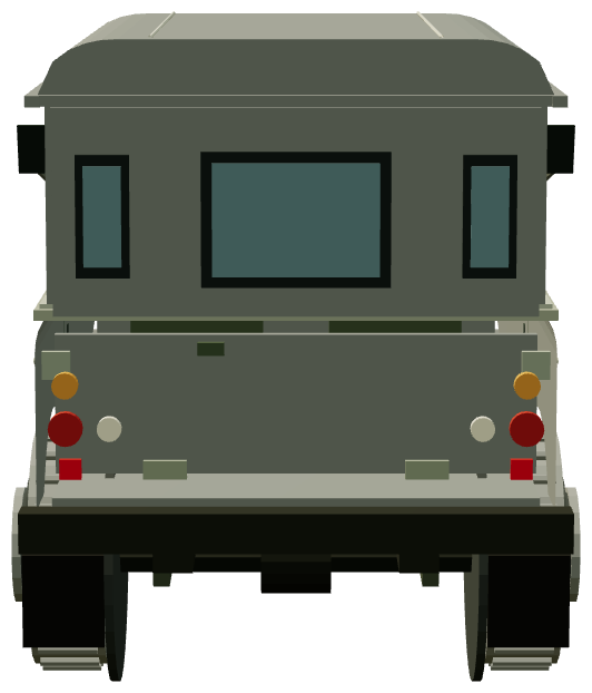 Rail Rover Series II 88 — rear render