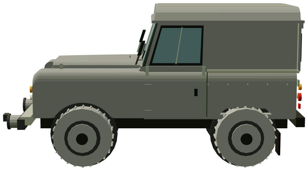 Rail Rover Series II 88 — side render