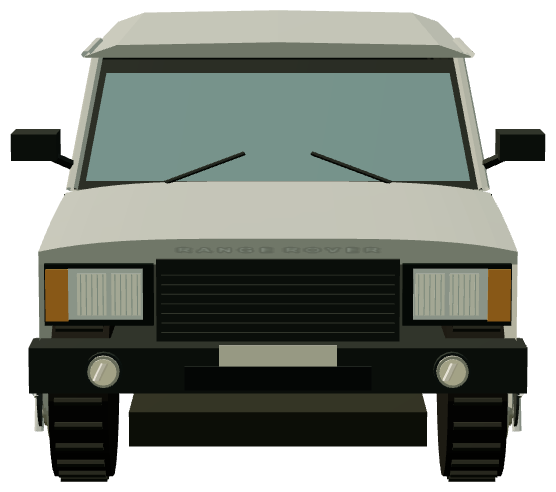 Range Rover P38 — front render