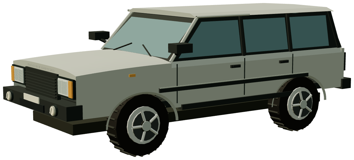 Range Rover P38 — three-quarter render