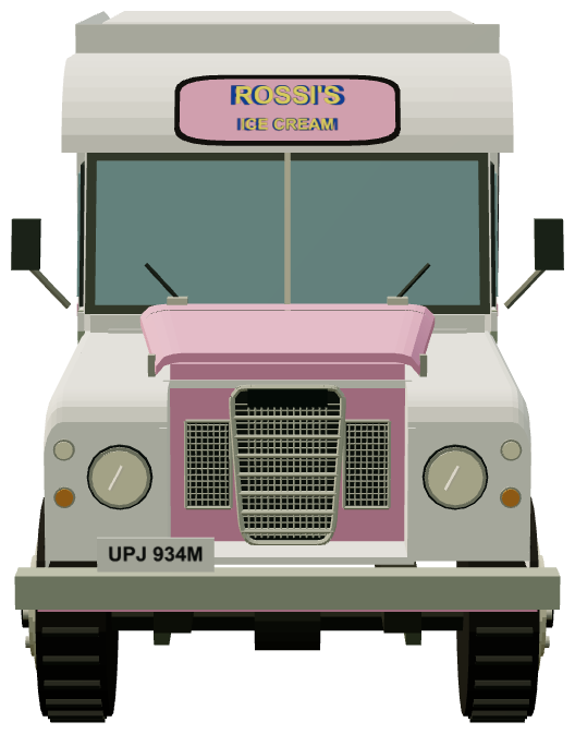 Rossi's Ice Cream Series III 109 — front render