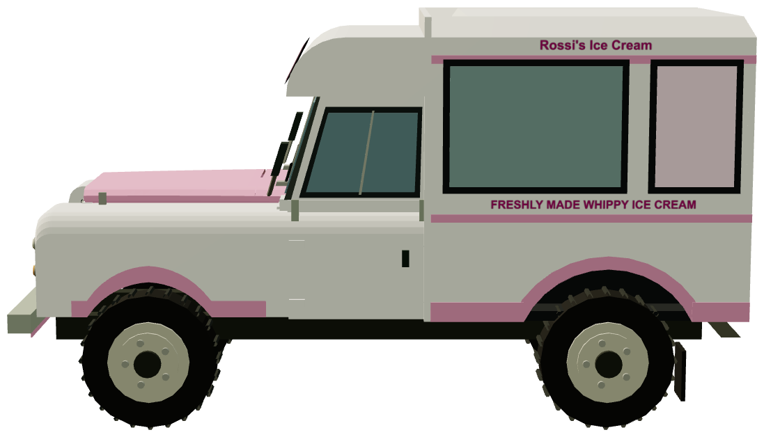 Rossi's Ice Cream Series III 109 — side render