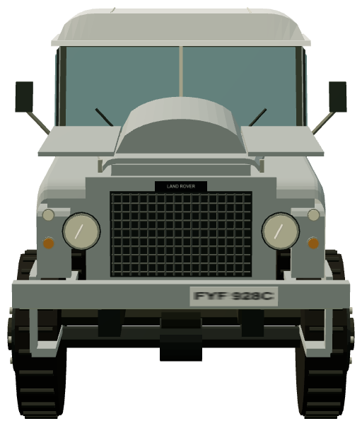 129-inch 30 cwt Prototype Truck ‘Lofty’ — front render