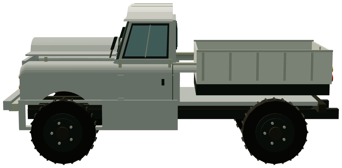 129-inch 30 cwt Prototype Truck ‘Lofty’ — side render