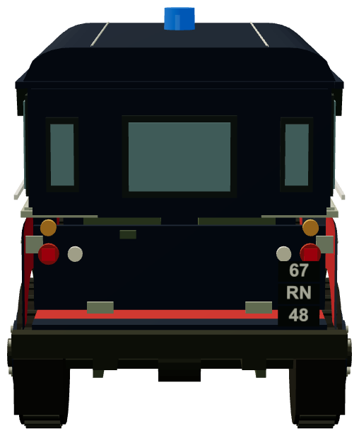 Royal Navy Bomb Disposal — rear render