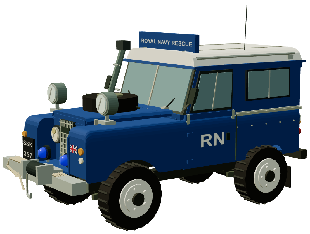 Royal Navy Rescue — three-quarter render