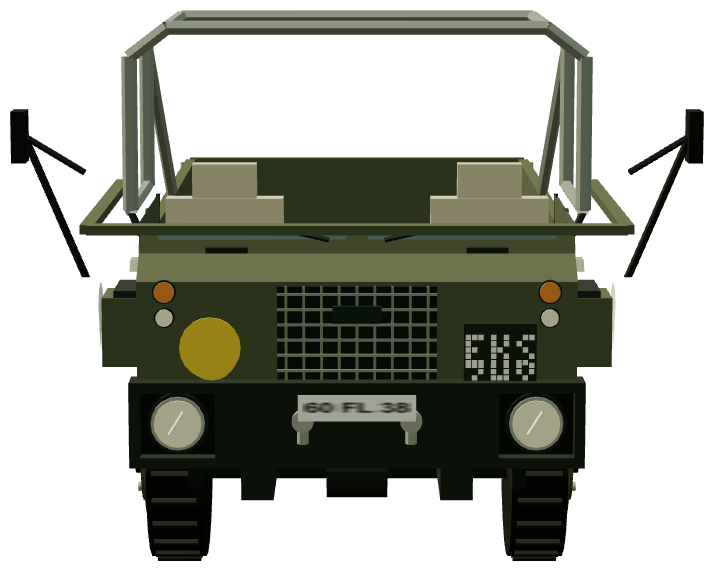 Joint Services Sahara Expedition 101 FC — front render