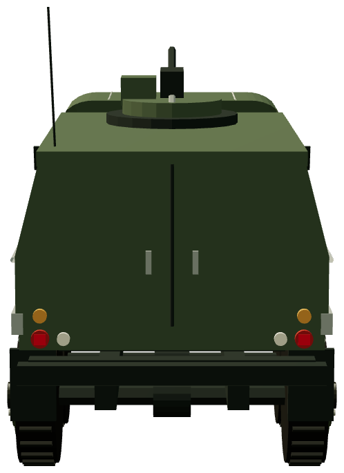 Hotspur Sandringham 139″ APC — rear render