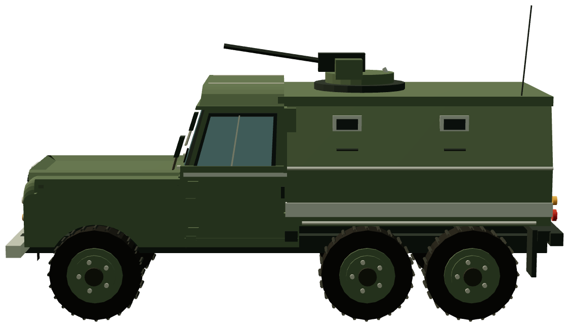 Hotspur Sandringham 139″ APC — side render