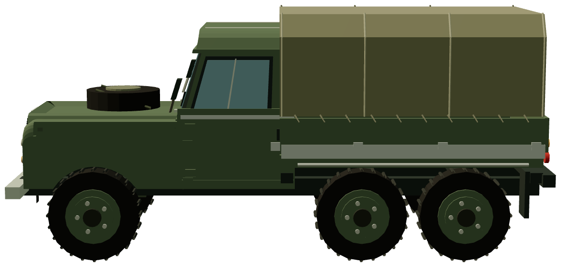 Hotspur Sandringham 139″ Canvas Cargo — side render