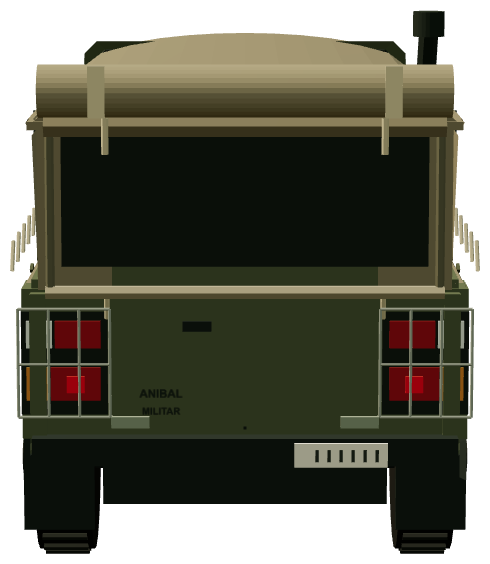 Aníbal Soft Top — rear render