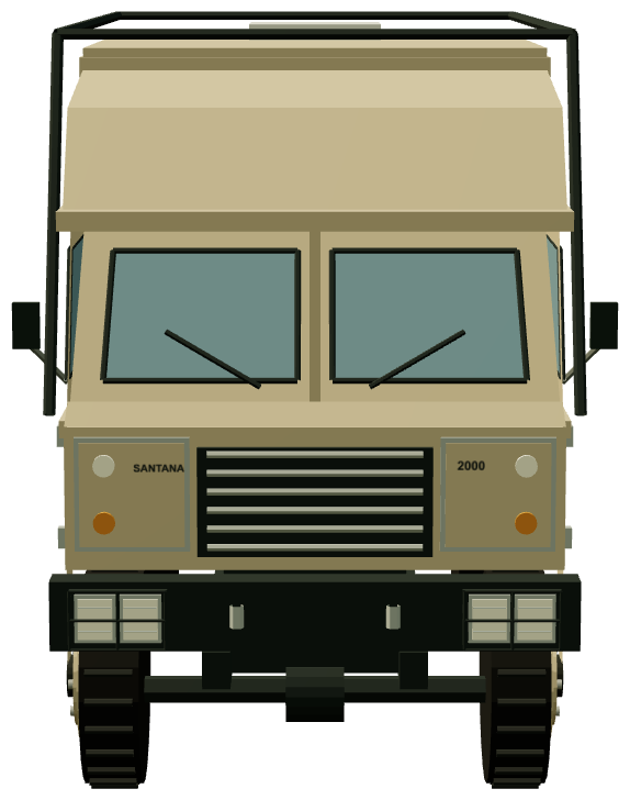 Santana 2000 Autocaravana — front render