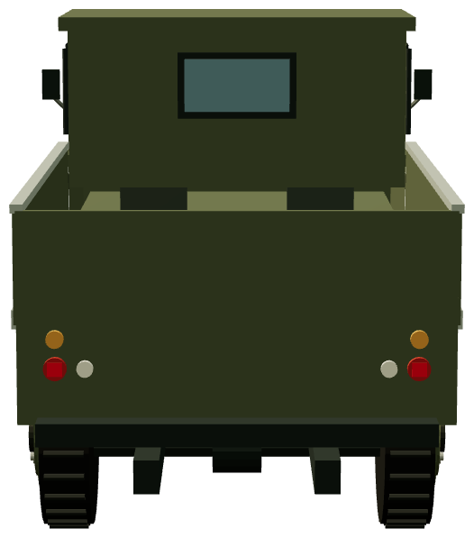 Santana 2000 FC Tray — rear render